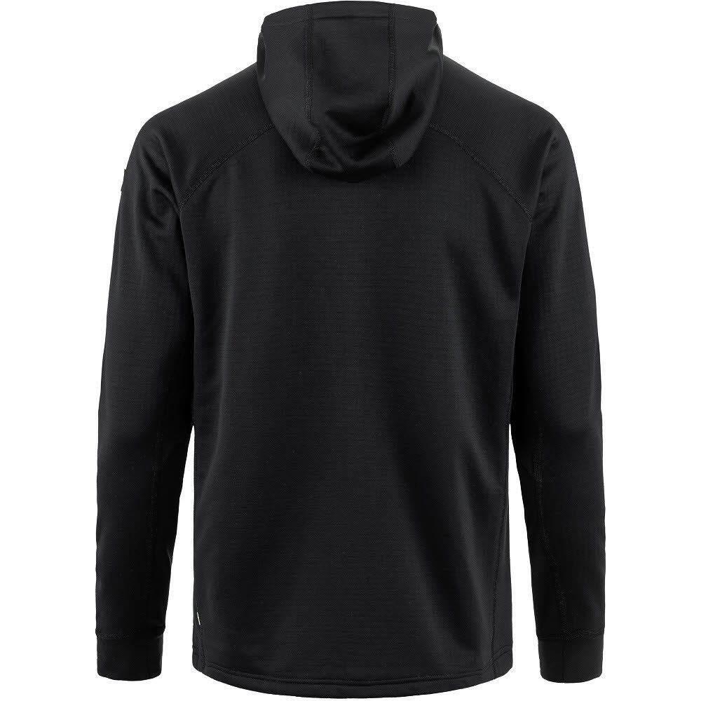Fjällräven Abisko Grid Fleece Hoodie M Herren Fleecejacke Midlayer schwarz