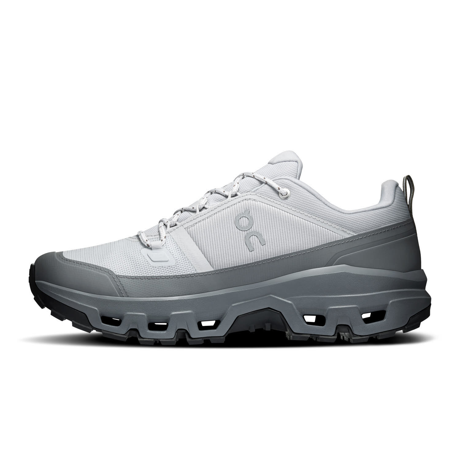 ON CLOUDROCK LOW WP Herren Trekkingschuhe Wanderschuhe glacier/rock