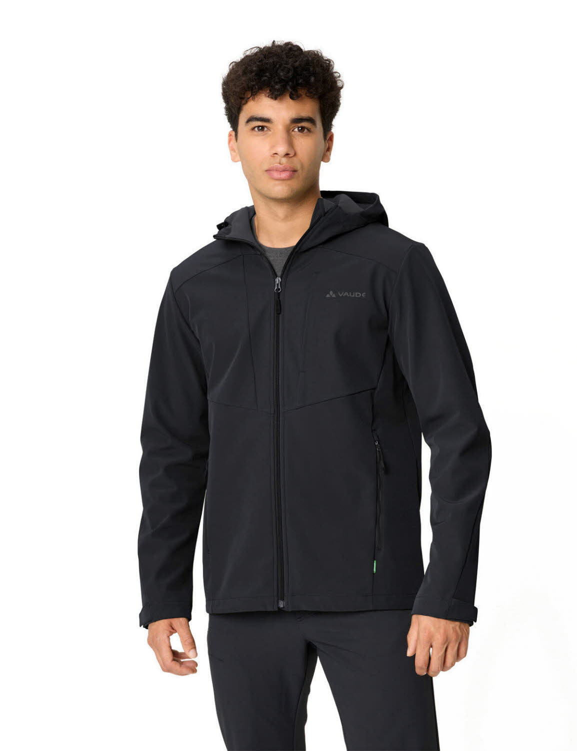 Vaude Men's Cyclone Hooded Jacket II Herren Softshelljacke Outdoorjacke schwarz