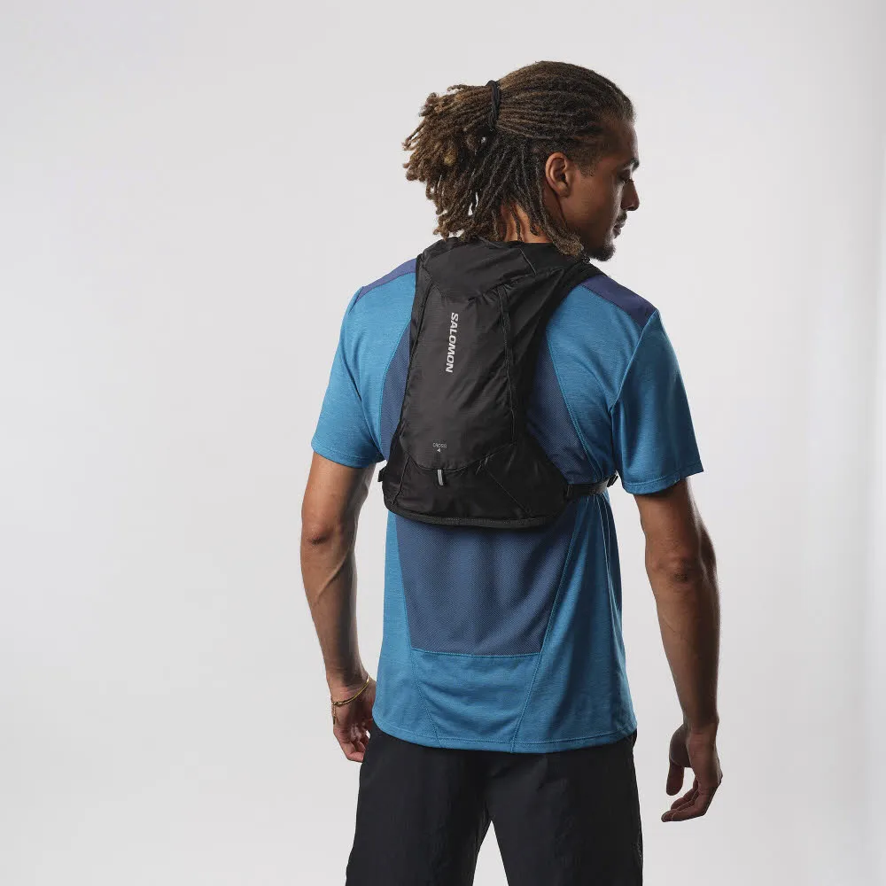 SALOMON CROSS 4 Unisex Laufrucksack Runningrucksack schwarz