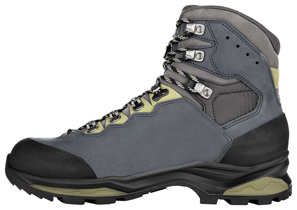 Lowa CAMINO EVO GTX Herren Wanderschuhe Trekkingschuhe stahlblau/kiwi