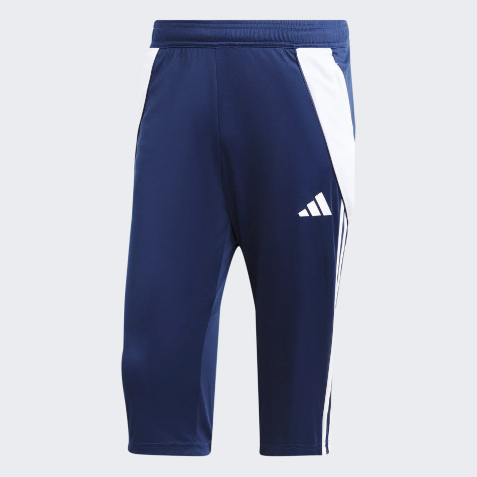 adidas Tiro 24 Herren 3/4 - Sporthose blau/weiß