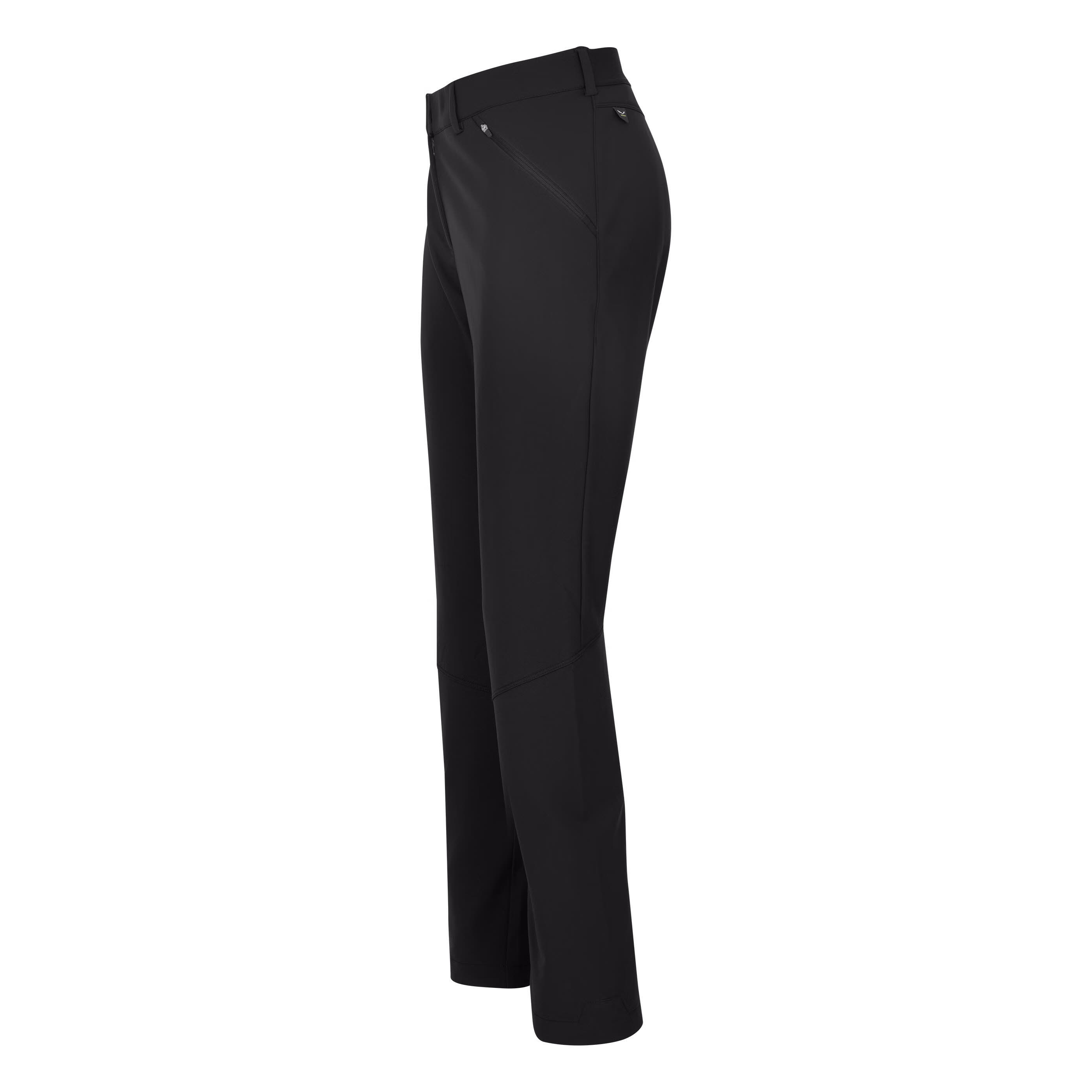 Salewa Dolomia Trekkinghose gefüttert Wanderhose lange Hose Damen schwarz