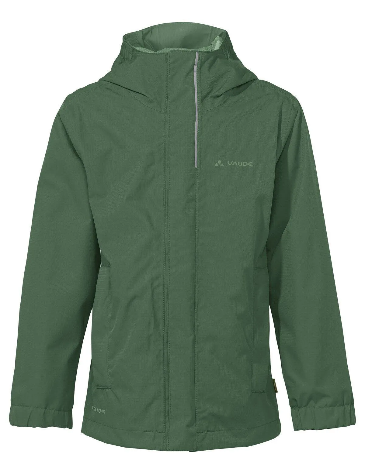 Vaude Escape Light IV Kinder Regenjacke Kapuzenjacke wasserdicht grün