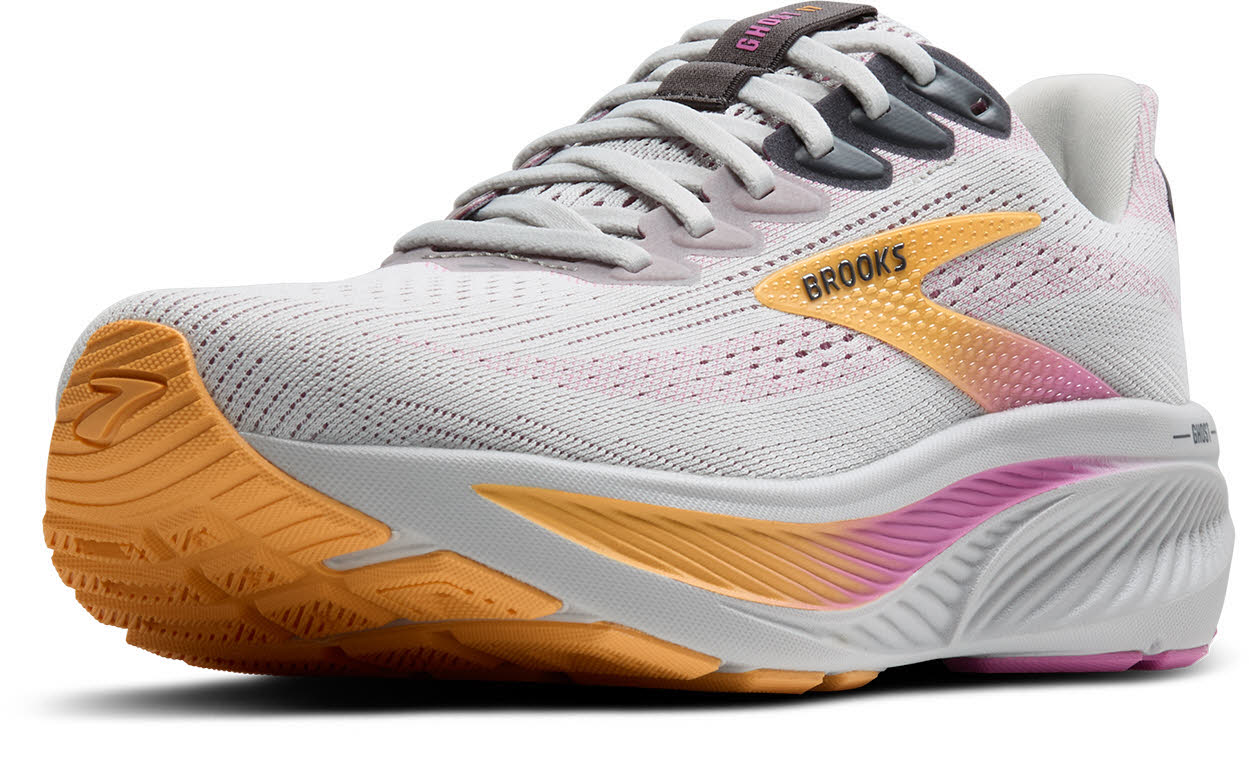 Brooks Ghost 17 Damen Laufschuhe Joggingschuhe oyster/apricot/pink