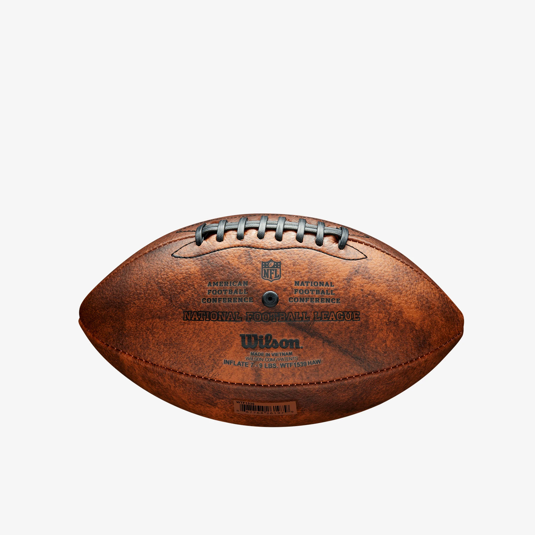 Wilson NFL Junior Throwback Football Kinder American Football braun