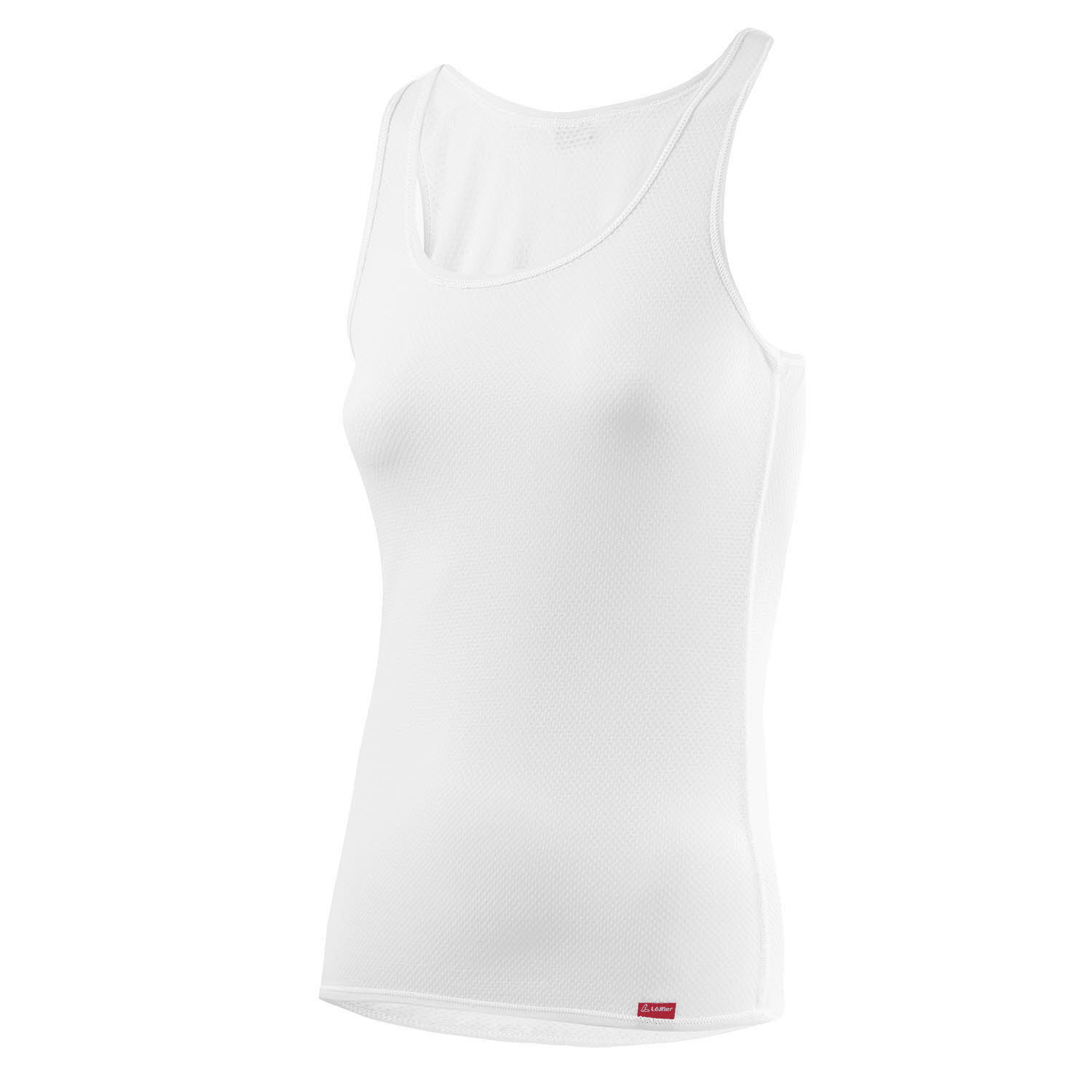 Löffler W SINGLET TRANSTEX LIGHT Damen Unterhemd Sport Freizeit weiß NEU