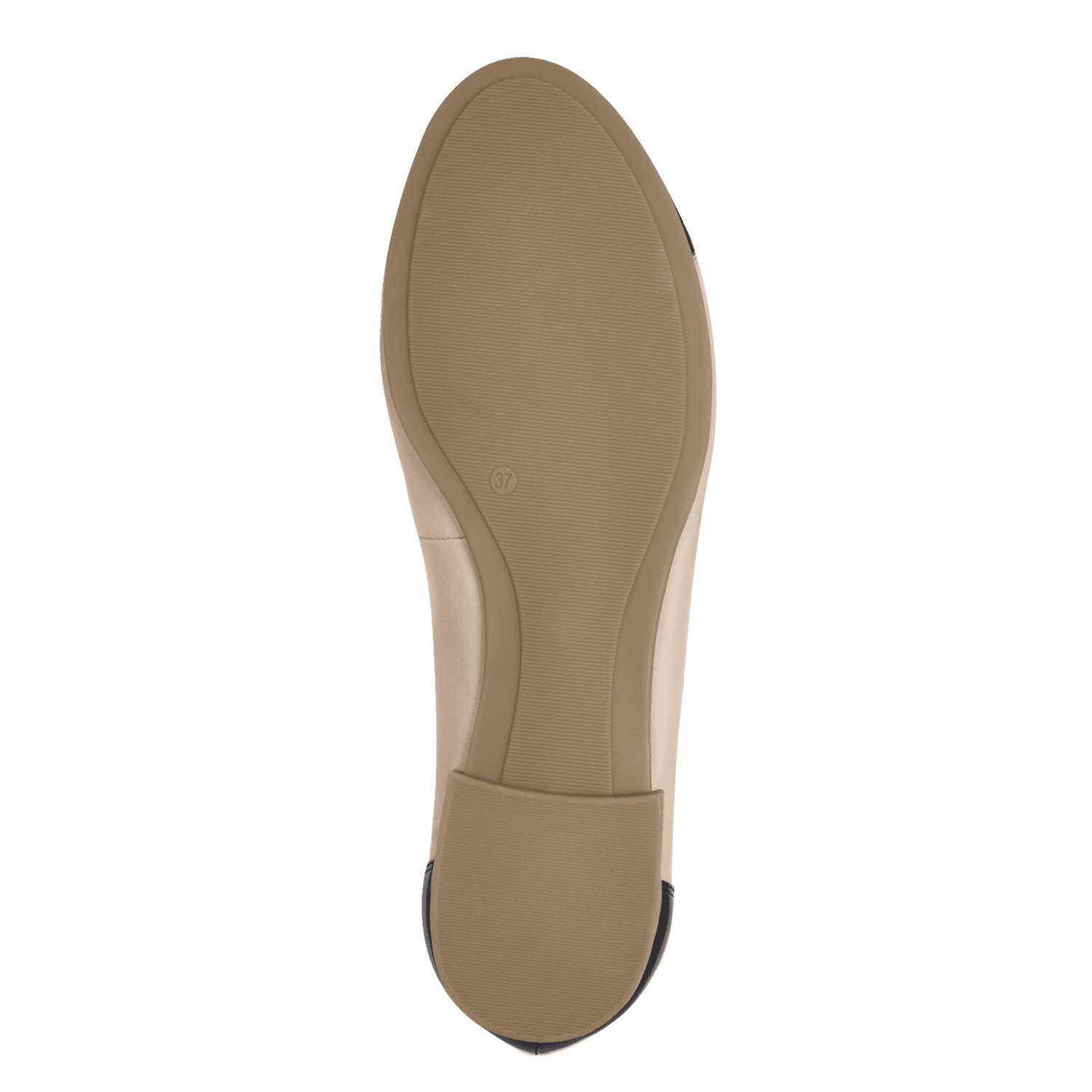 Tamaris Damen Ballerina Modeschuhe beige schwarz