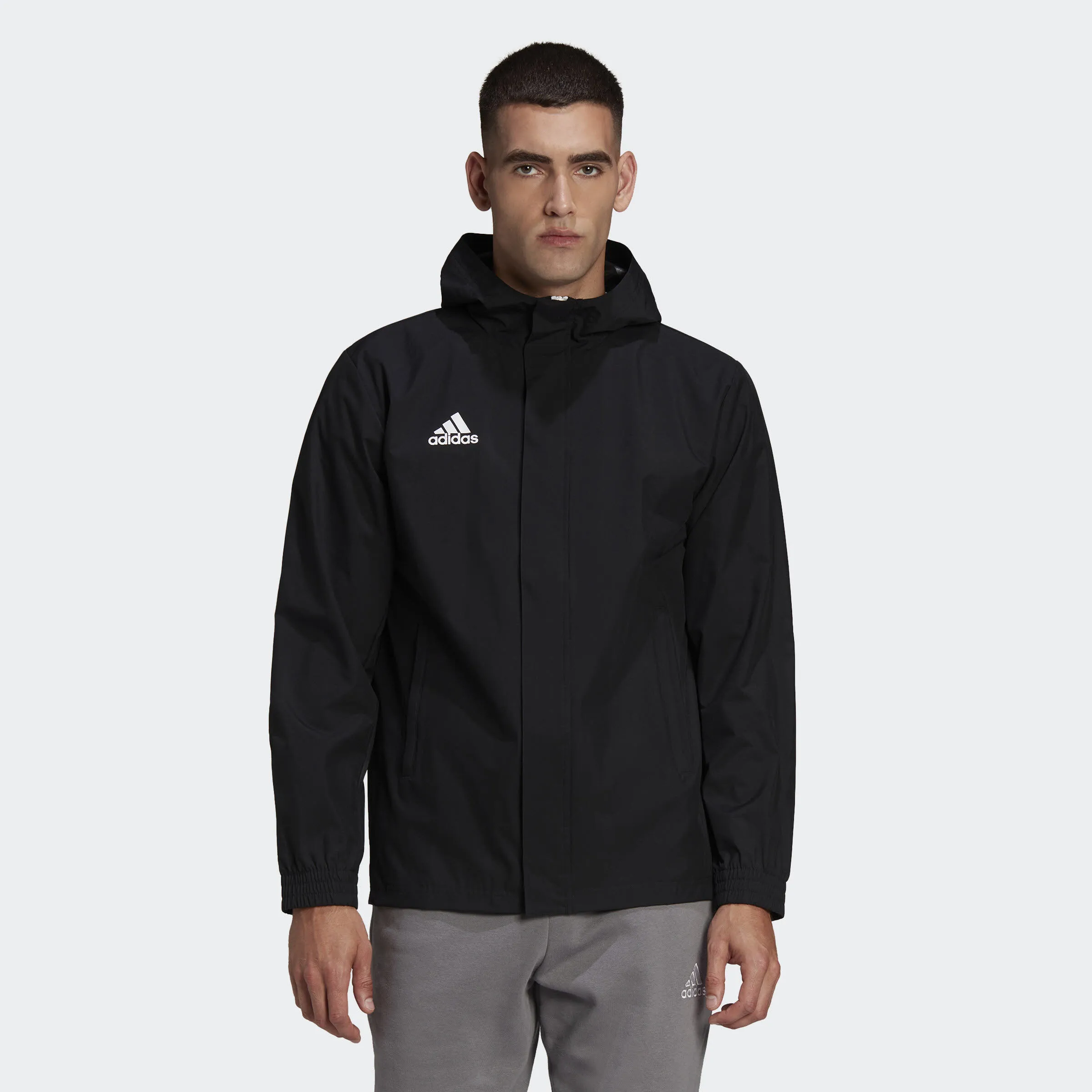 adidas Entrada 22 All-Weather Herren All-Wetter-Jacke Regenjacke schwarz