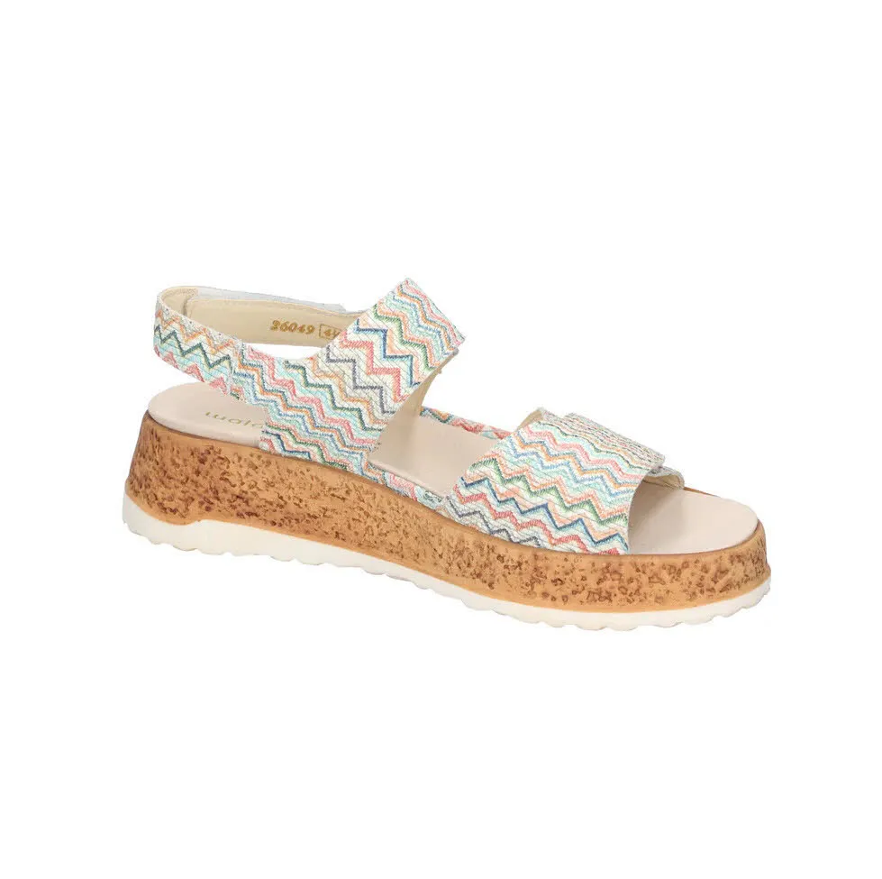 Waldläufer H-Libby Damen Sandalen Sandalette bunt
