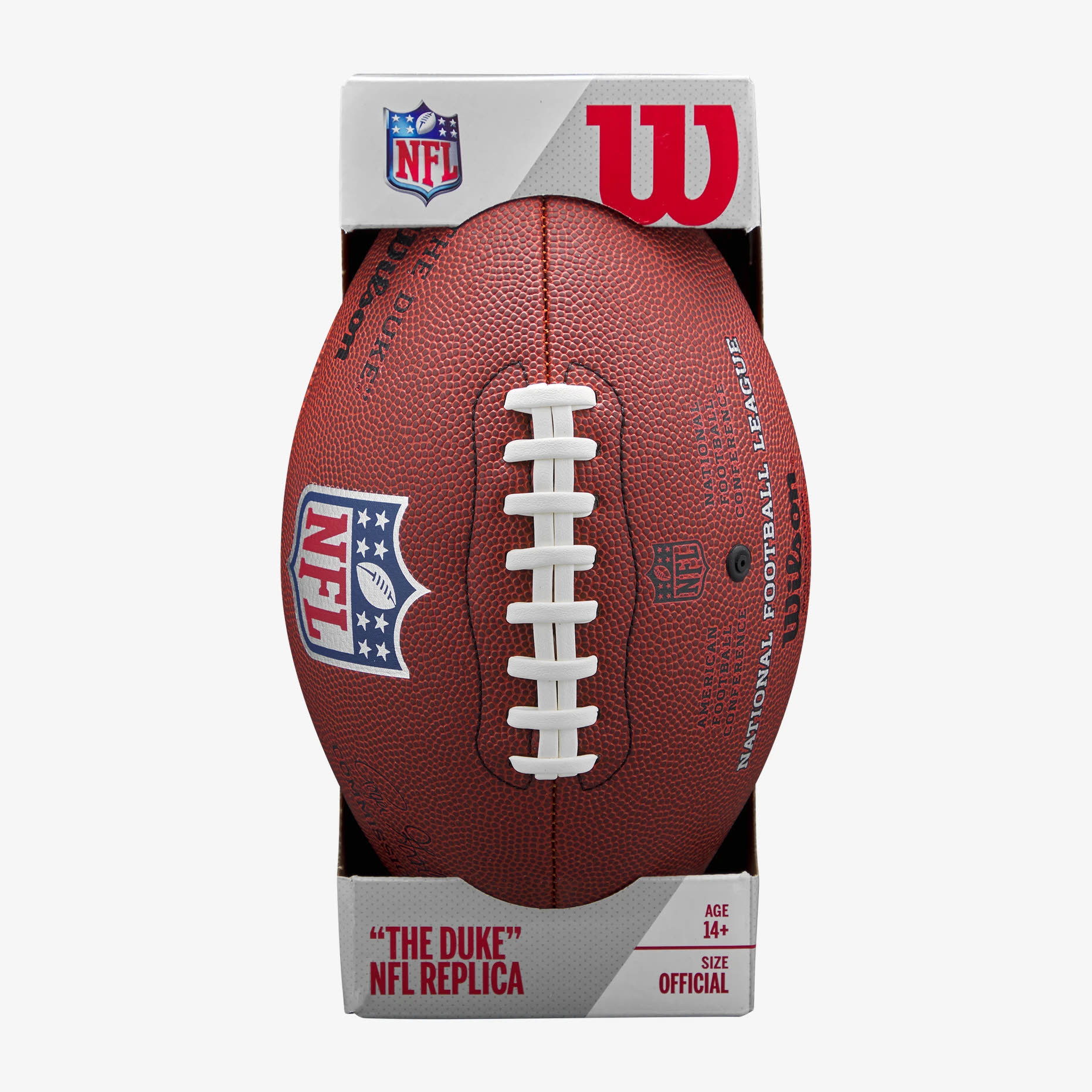 Wilson NFL The Duke Replica Football Unisex American Football braun