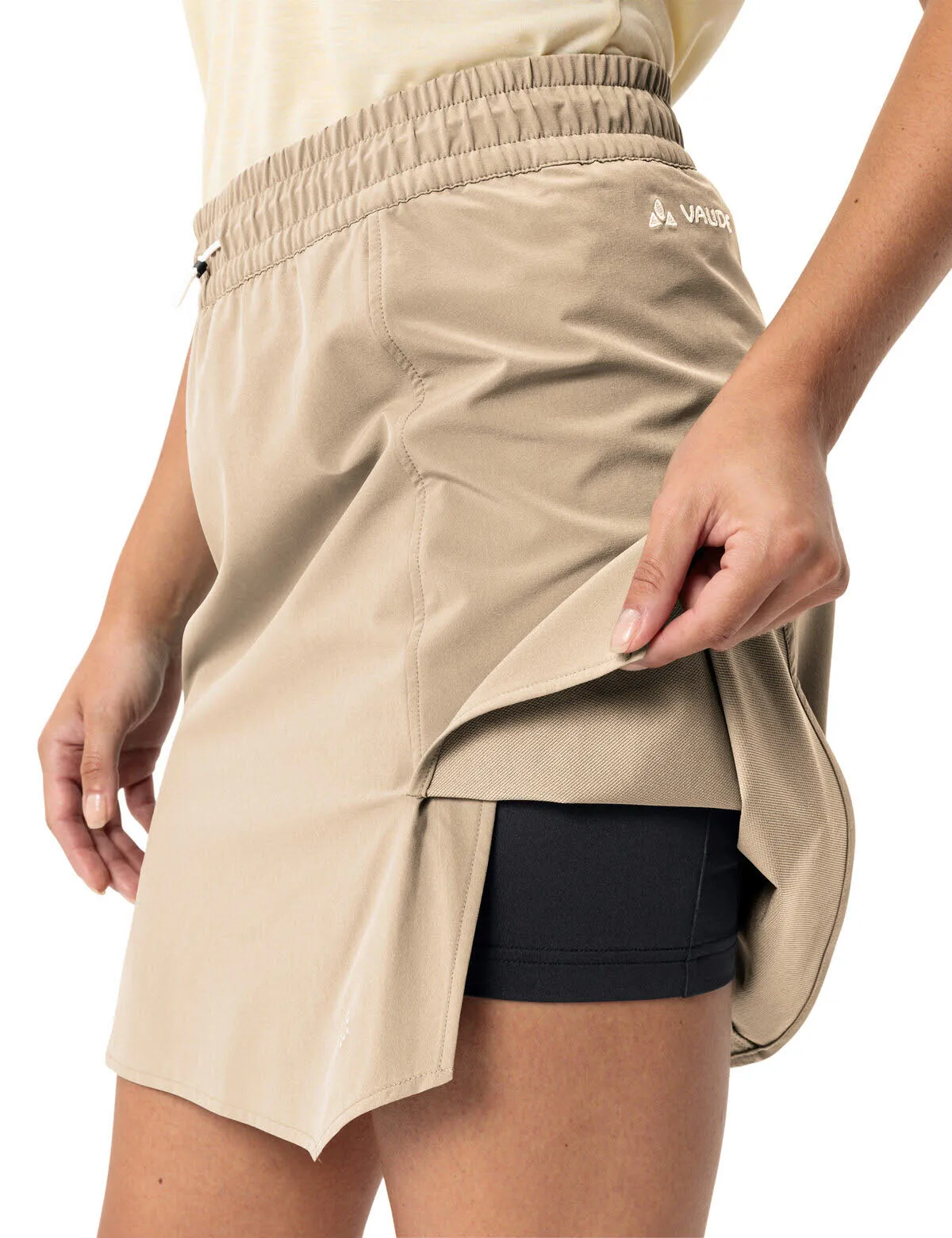 Vaude Women's Skomer Skort V Wanderrock Damen beige