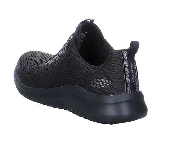 Skechers ULTRA FLEX 2.0 Damen Sneaker Sportschuh Schnürschuh schwarz