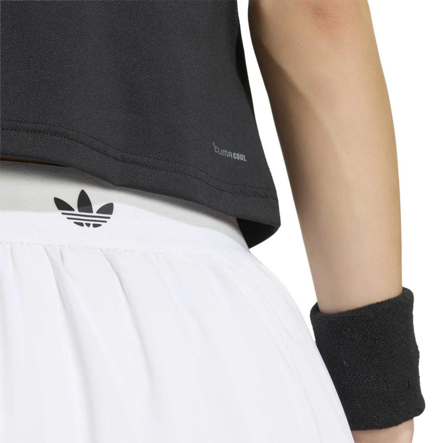 adidas CLASSIC SKIRT Damen Rock Tennisrock weiß