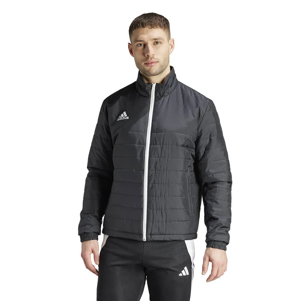 adidas Entrada 22 Light Jacket Herren Jacke Fußballjacke Daunenjacke schwarz NEU