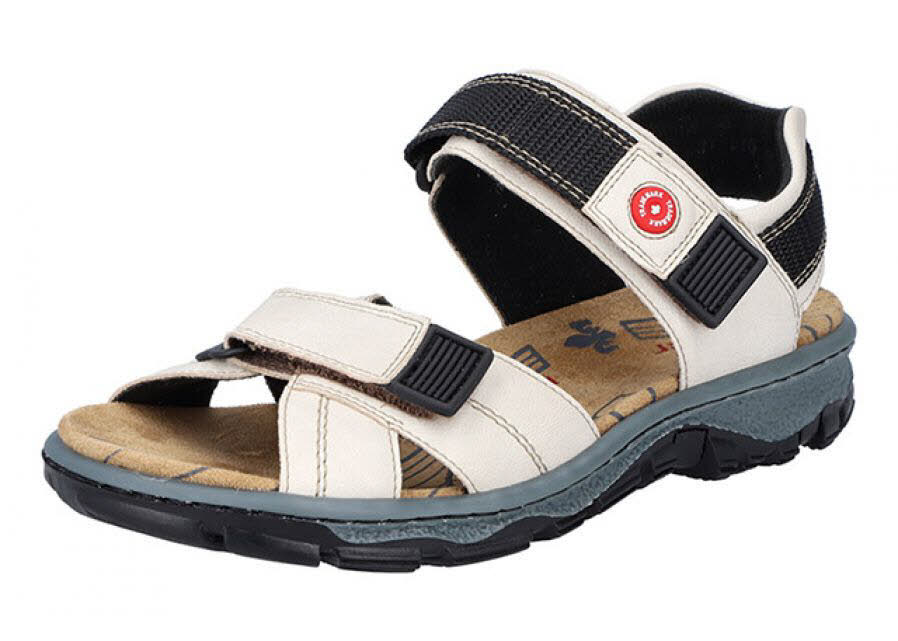 Rieker Damen Sandalen Trekkingsandalen weiß NEU