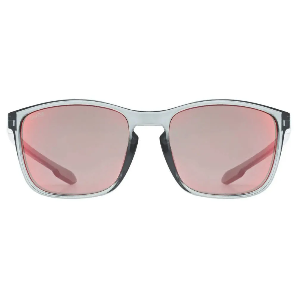 Uvex LGL 52 Sportbrille Sonnenbrille rot grau