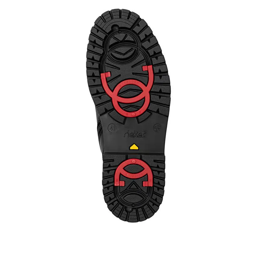 Rieker Schnürstiefel Herren schwarz