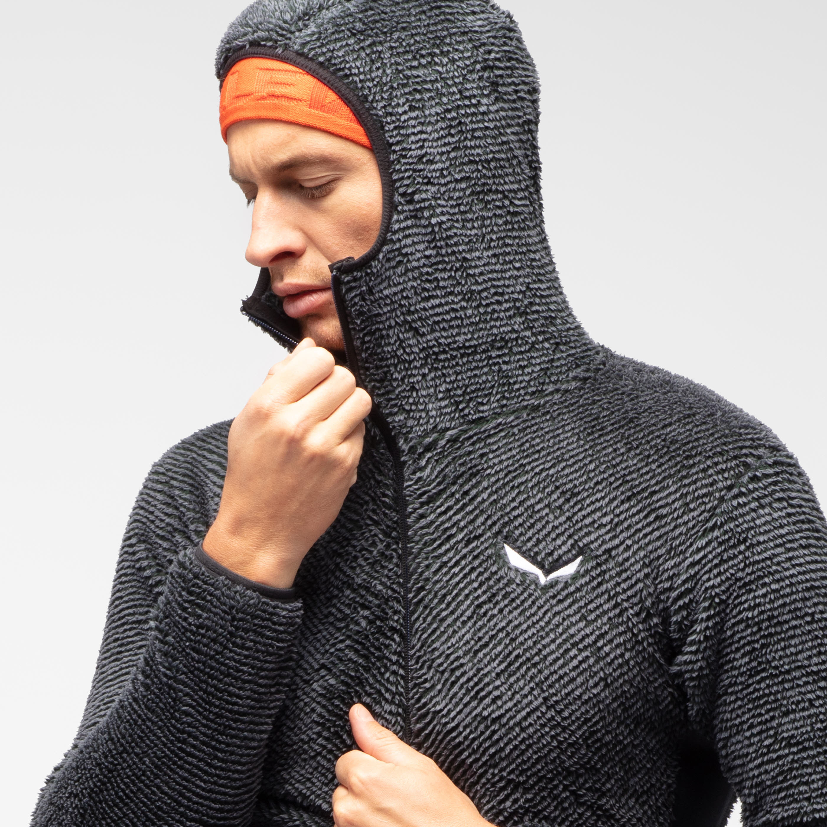 Salewa TOGNAZZA PL M JACKET Fleecejacke Kapuzenjacke Herren schwarz