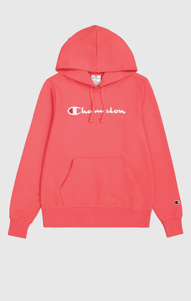Champion Hooded Sweatshirt Damen Hoodie Kapuzenpullover dark pink