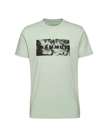 Mammut Trovat T-Shirt Men Logo Wander-T-Shirt Herren hellgrün