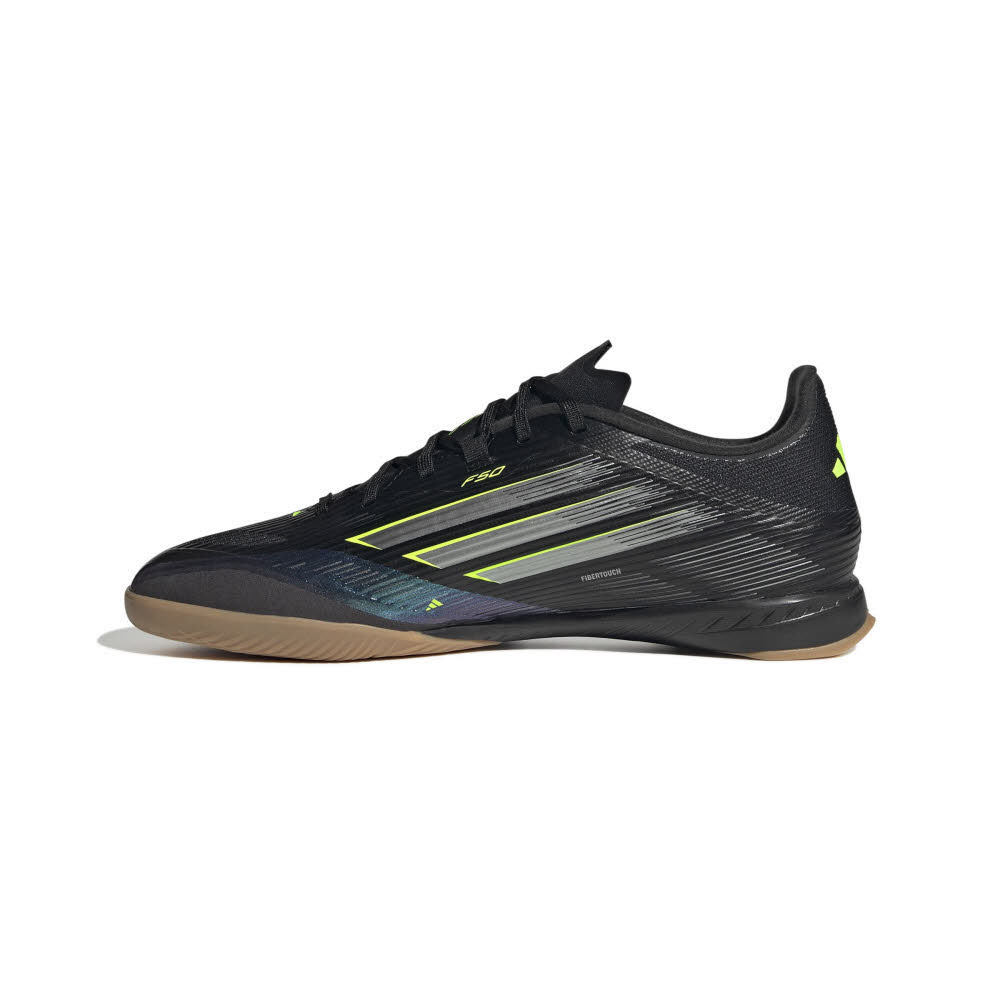 adidas F50 LEAGUE IN Unisex Fußballschuhe Hallenschuhe cblack/ironmt/luclem