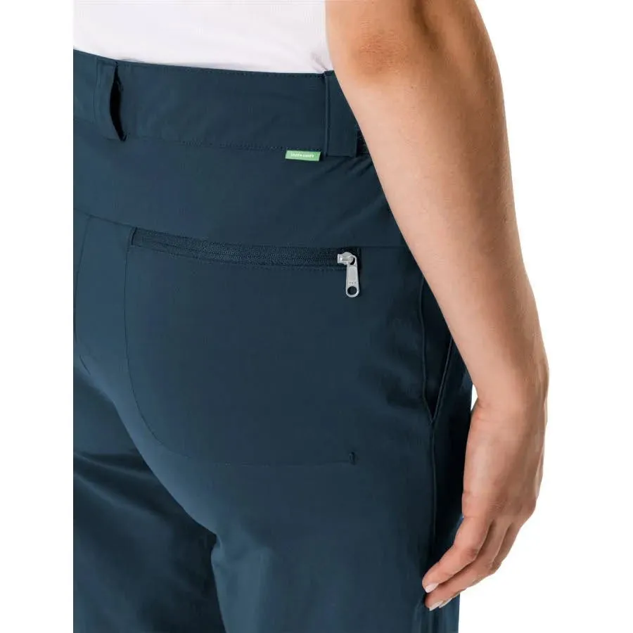 Vaude Farley Stretch Shorts II Damen Wandershorts Trekkingshorts blau