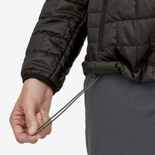 Patagonia Nano Puff Hoody Damen Isolations-Jacke Kapuzenjacke schwarz