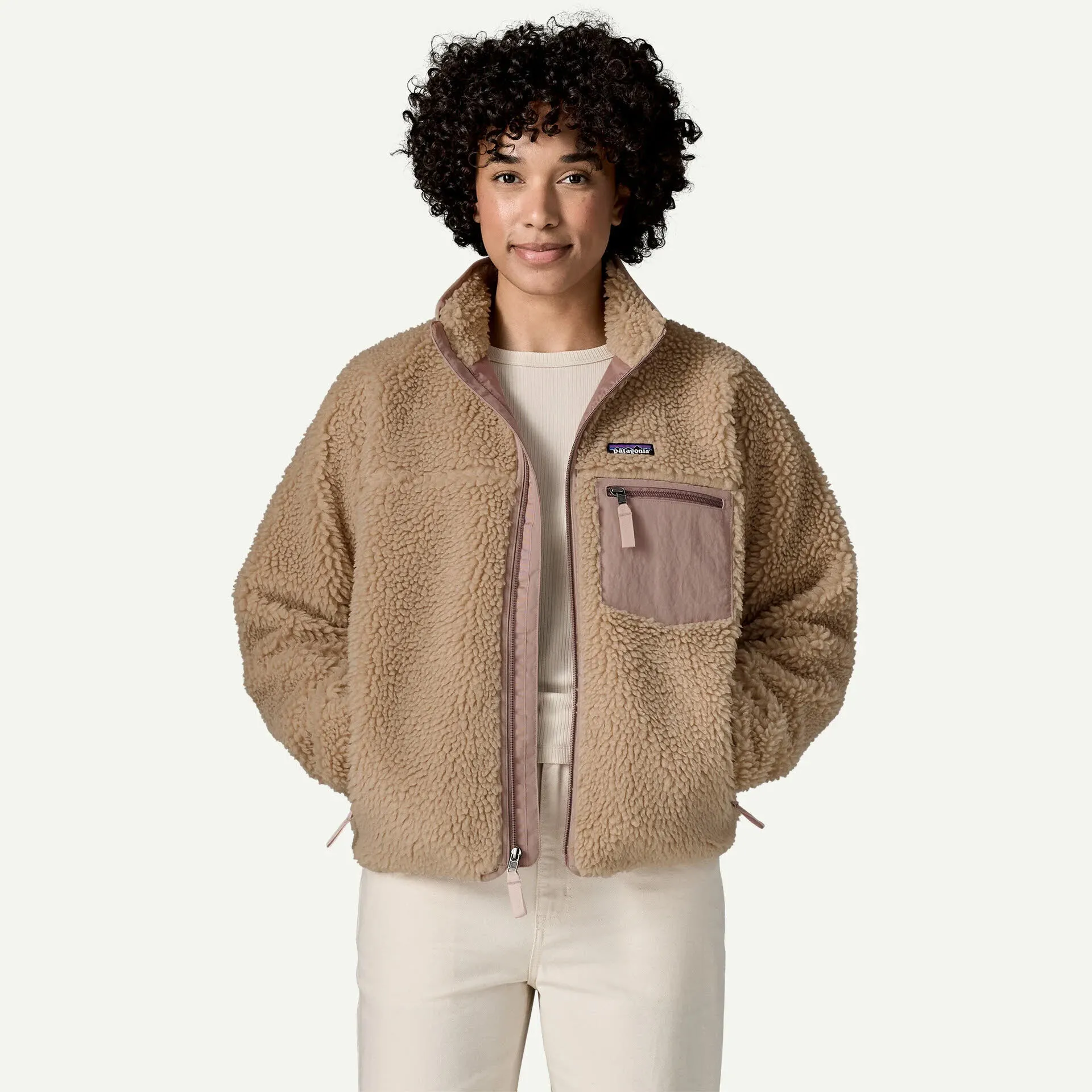 Patagonia Classic Retro-X Jkt Damen Fleecejacke Outdoorjacke oar tan