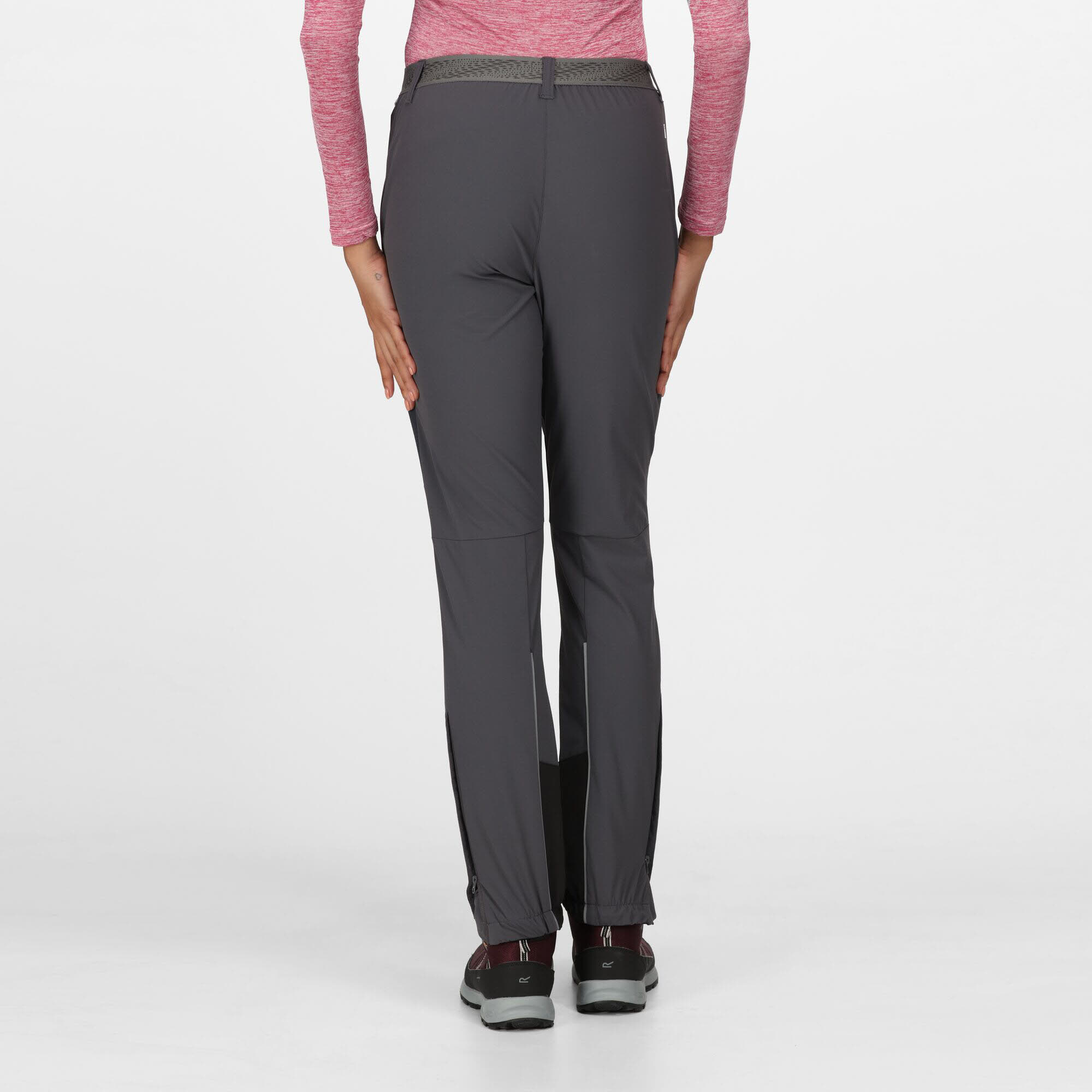 Regatta Mountain III Damen Trekkinghose Wanderhose Grau