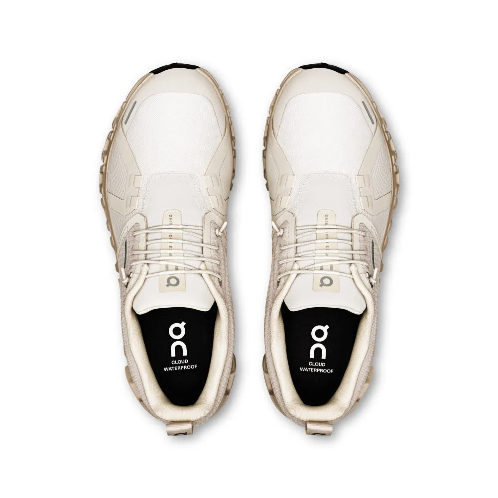 On Cloud 6 WP Freizeitschuh waterproof Damen Sneaker Laufschuhe beige