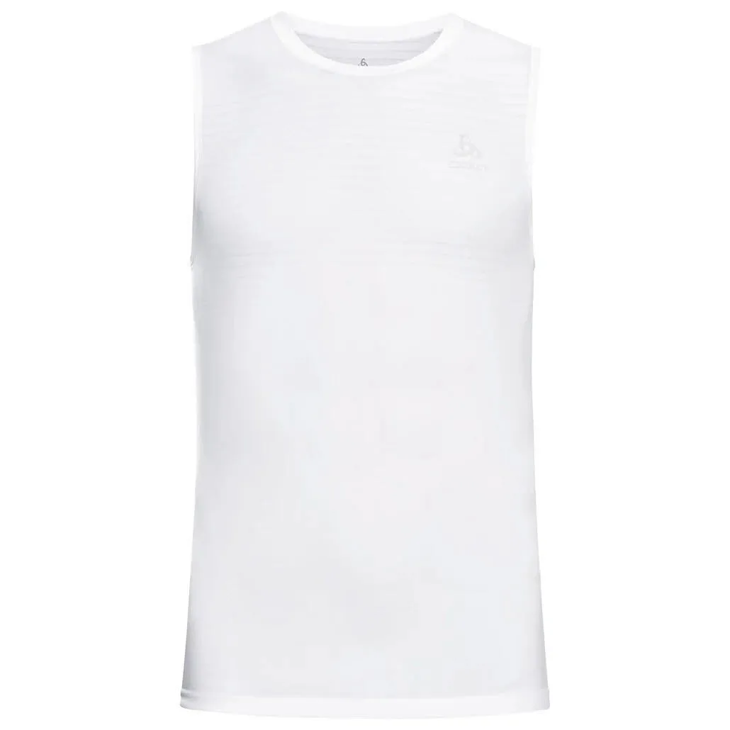 Odlo Performance X-Light Eco Base-Layer-Top Unterhemd Achselshirt Herren weiß