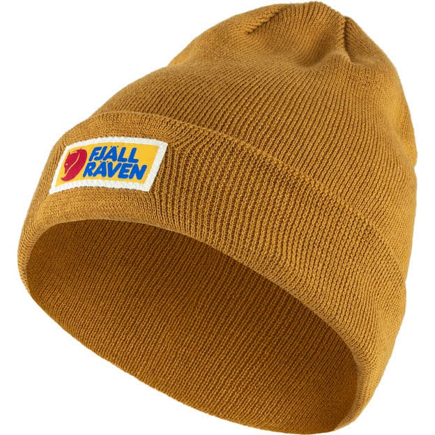 Fjällräven Vardag Classic Beanie Mütze gelb