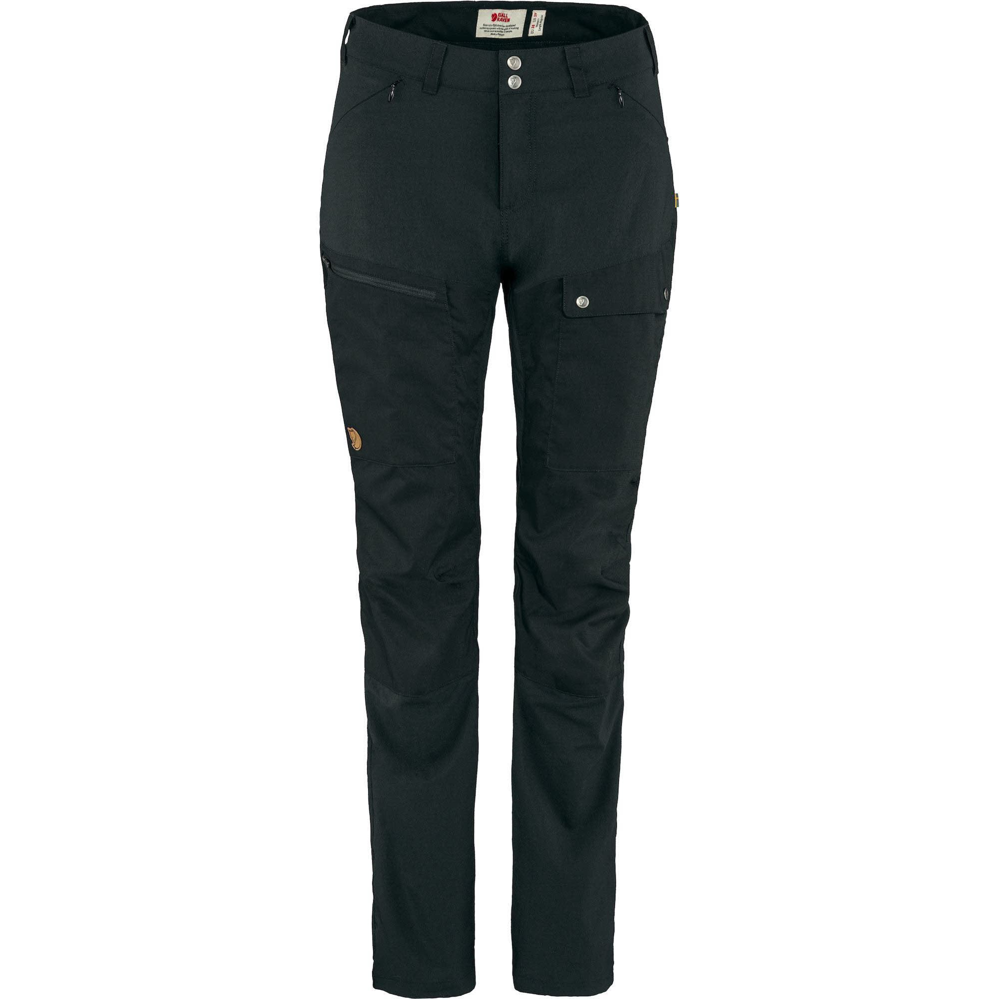 Fjäll Räven Abisko Midsummer Trousers Damen Wanderhose Trekkinghose schwarz