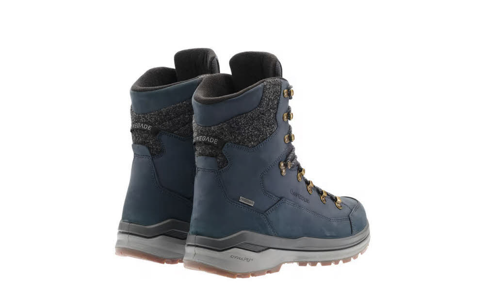 Lowa RENEGADE EVO ICE 2 GTX Herren Winterstiefel gefüttert wasserdicht dunkelblau