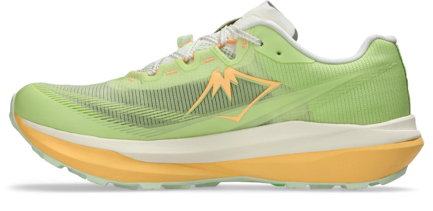 Asics FUJISPEED 4 Herren Joggingschuhe Laufschuhe lime green/cream