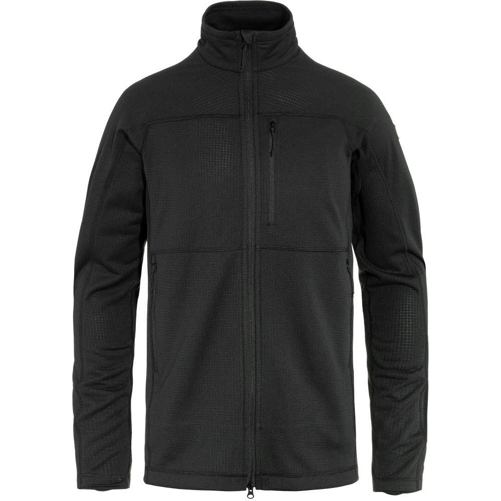 Fjällräven Abisko Lite Herren Fleecejacke schwarz