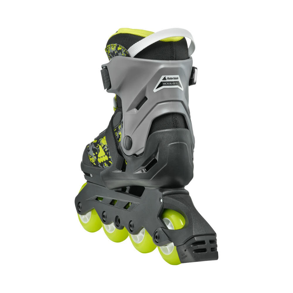 Rollerblade MICROBLADE SL Kinder Inline Skates verstellbar schwarz/lime