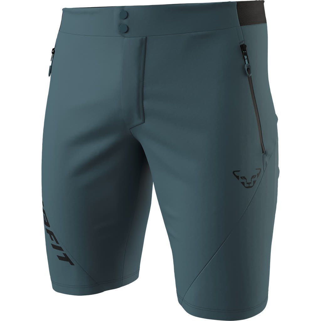 Dynafit Transalper 2 Light Dynastretch Herren Wandershorts Trekkingshorts grau