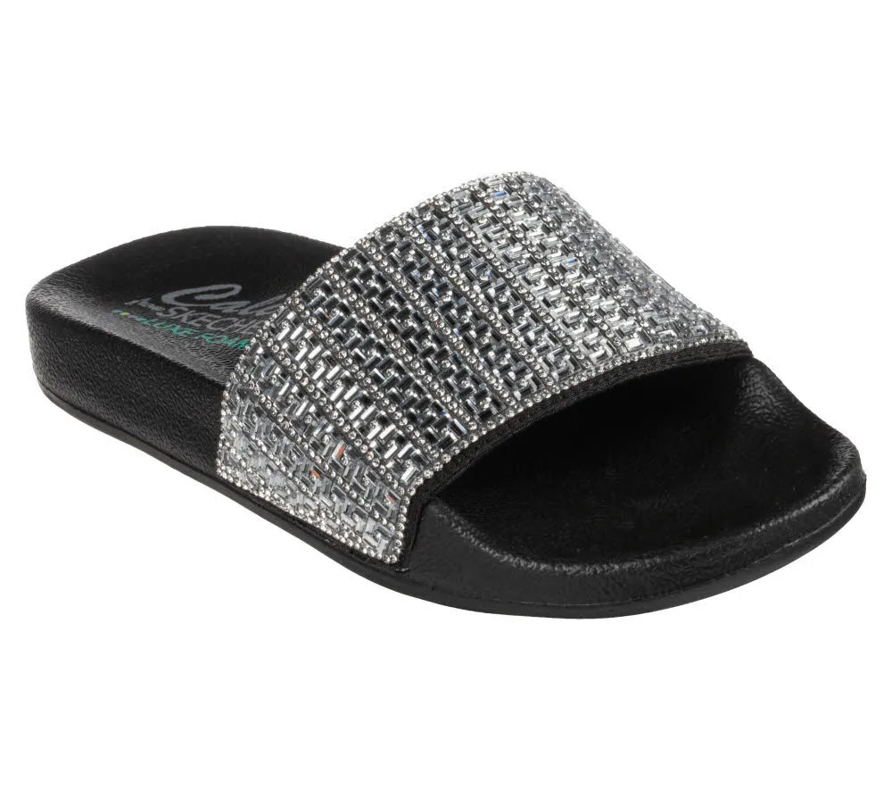 Skechers POP UPS - NEW SPARK Damen Sandalen schwarz