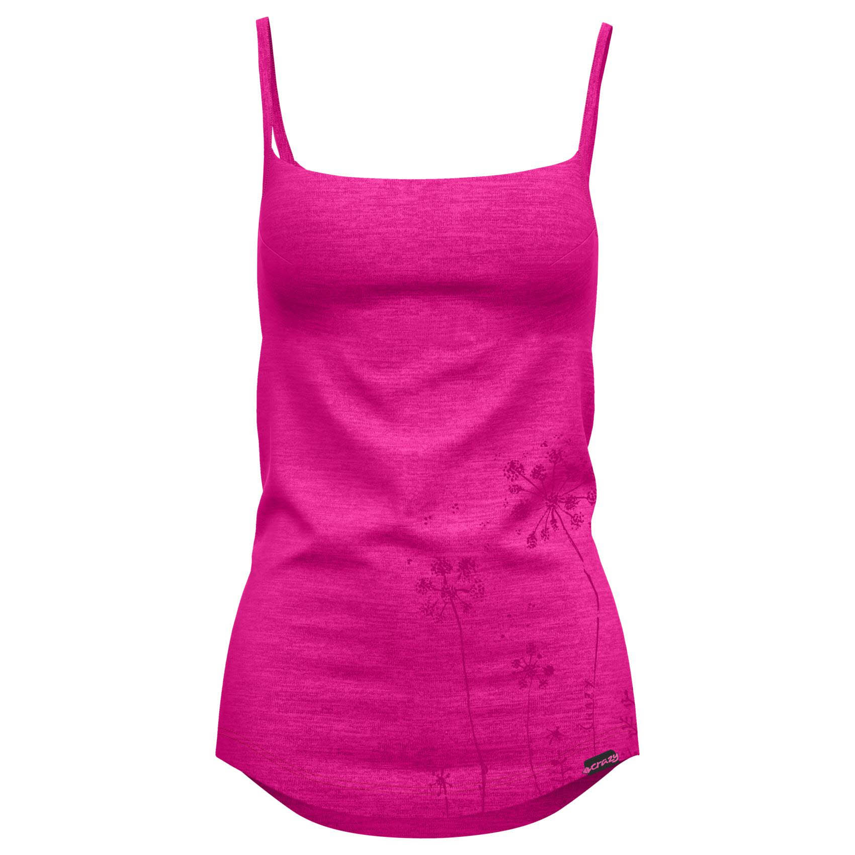 Crazy Shiny Damen Top Sport-Top Outdoor-Top rosa