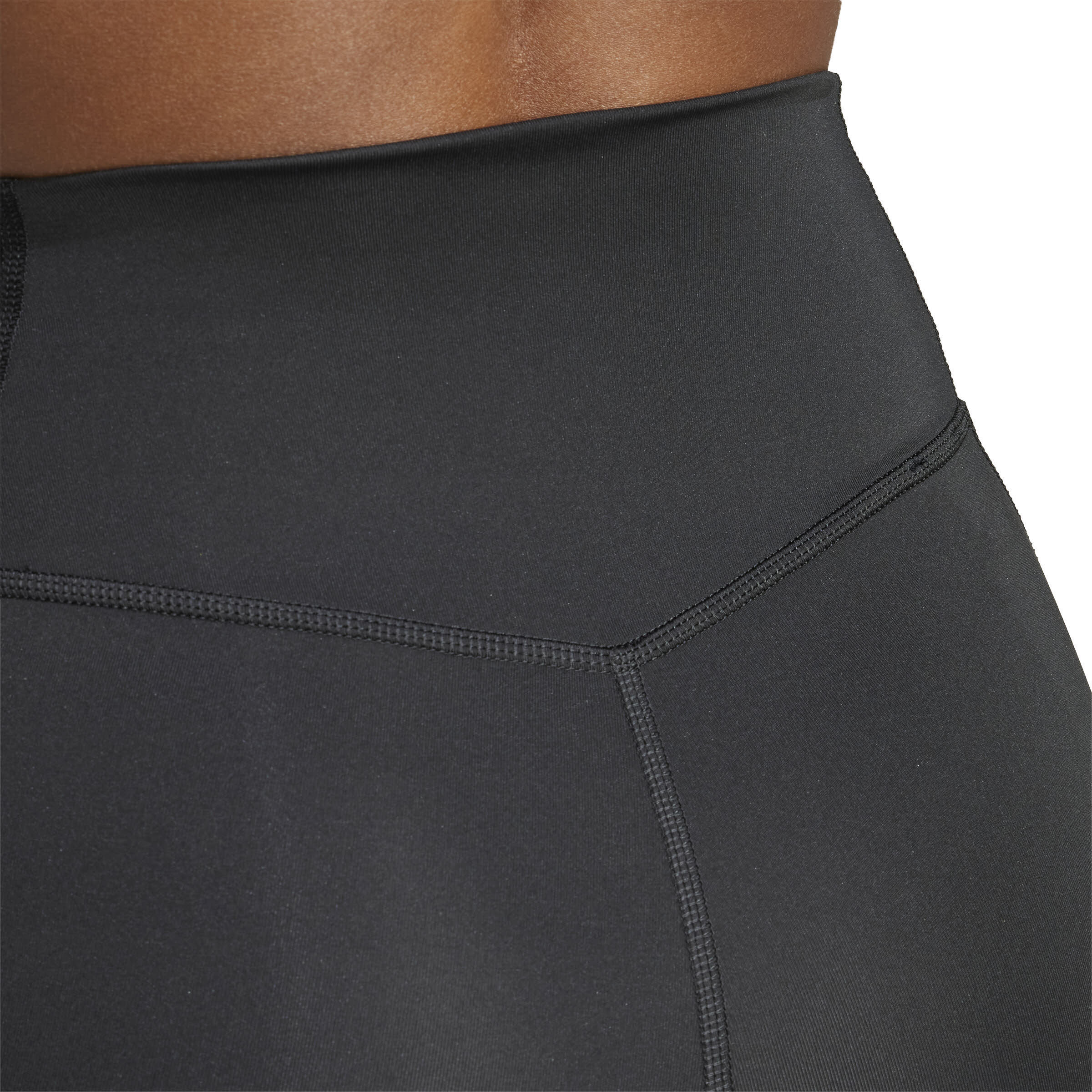 adidas Optime 3-Streifen kurze Leggings Damen Sportshorts schwarz