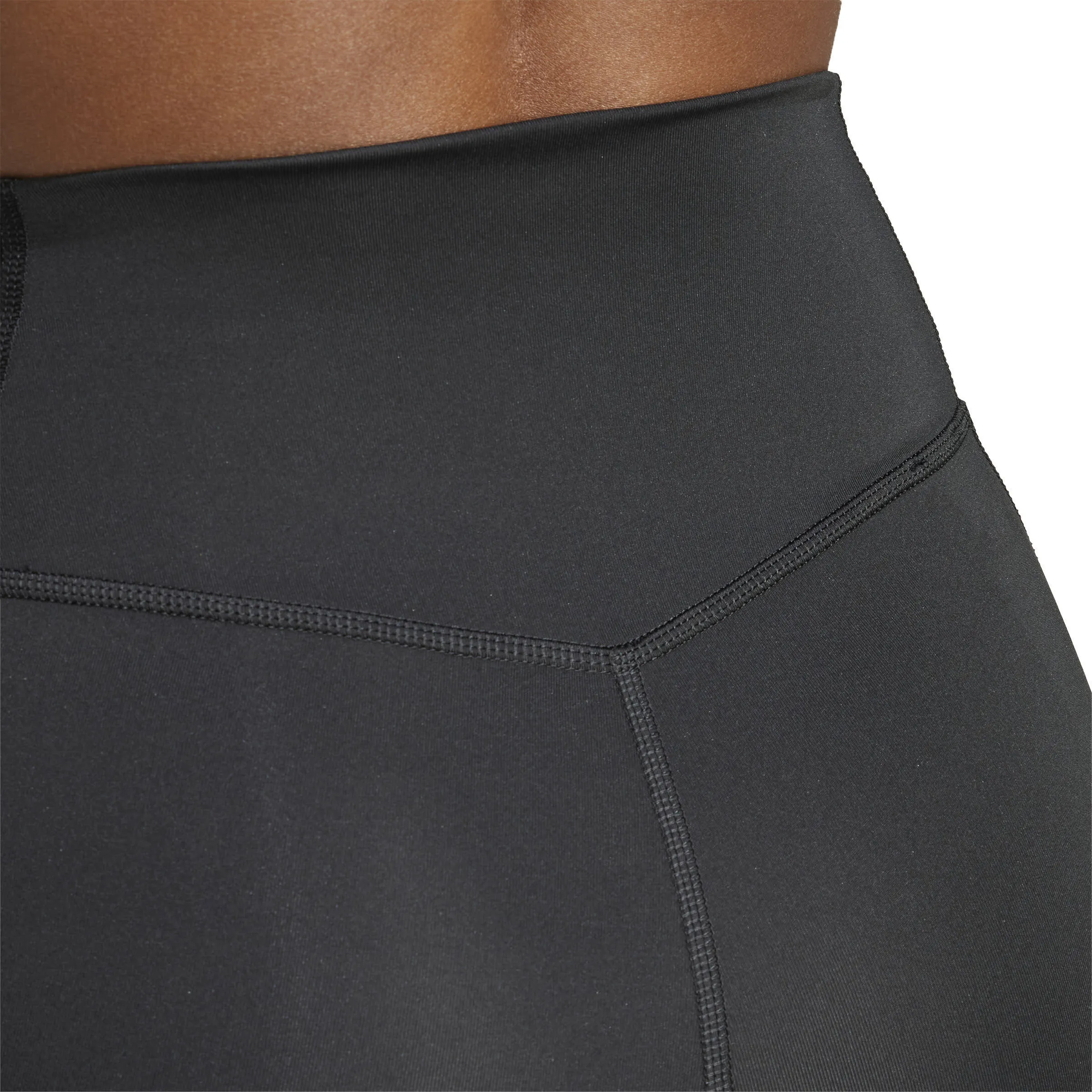 adidas Optime 3-Streifen kurze Leggings Damen Sportshorts schwarz