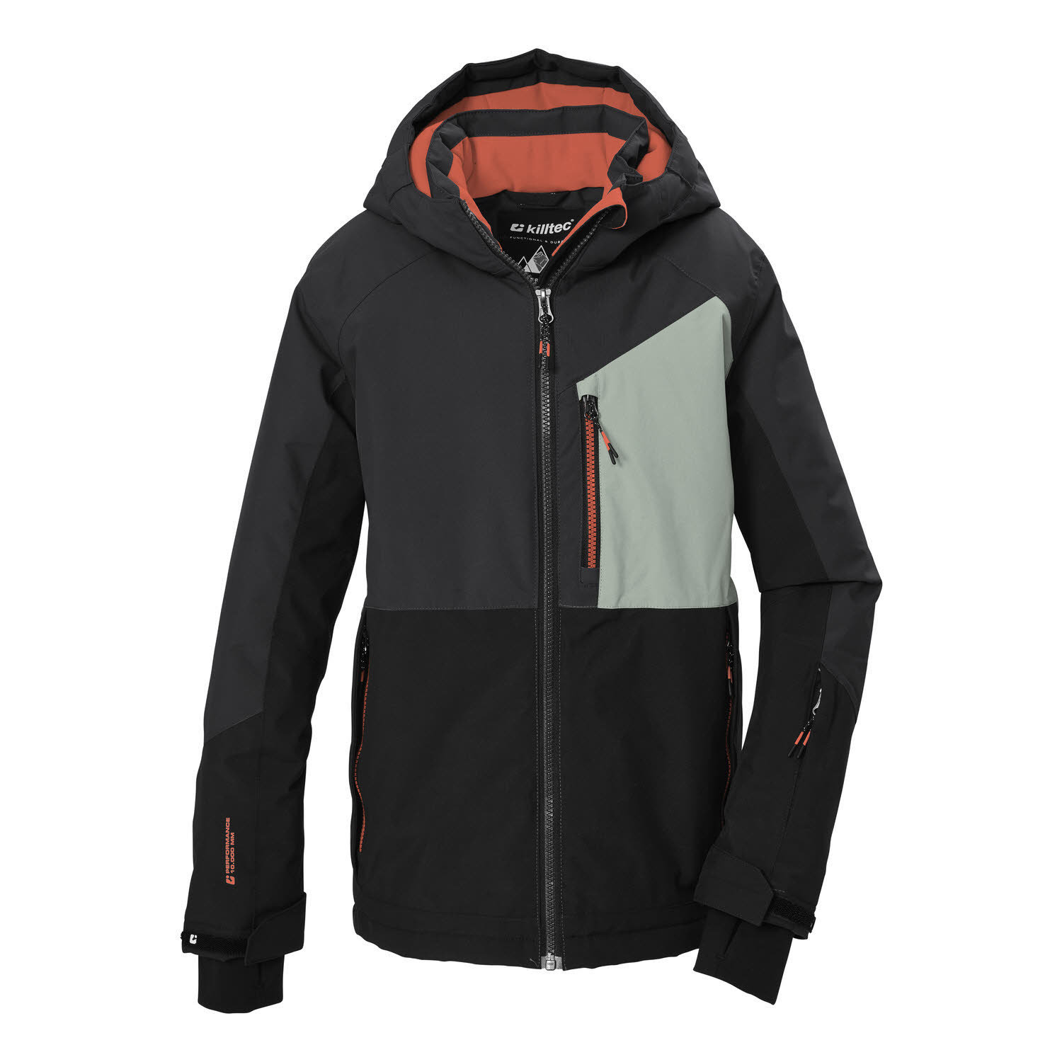 Killtec KSW 206 BYS SKI JCKT Jungen Skijacke Winterjacke schwarz