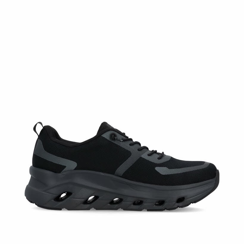 Rieker Damen Sneaker Halbschuhe low schwarz