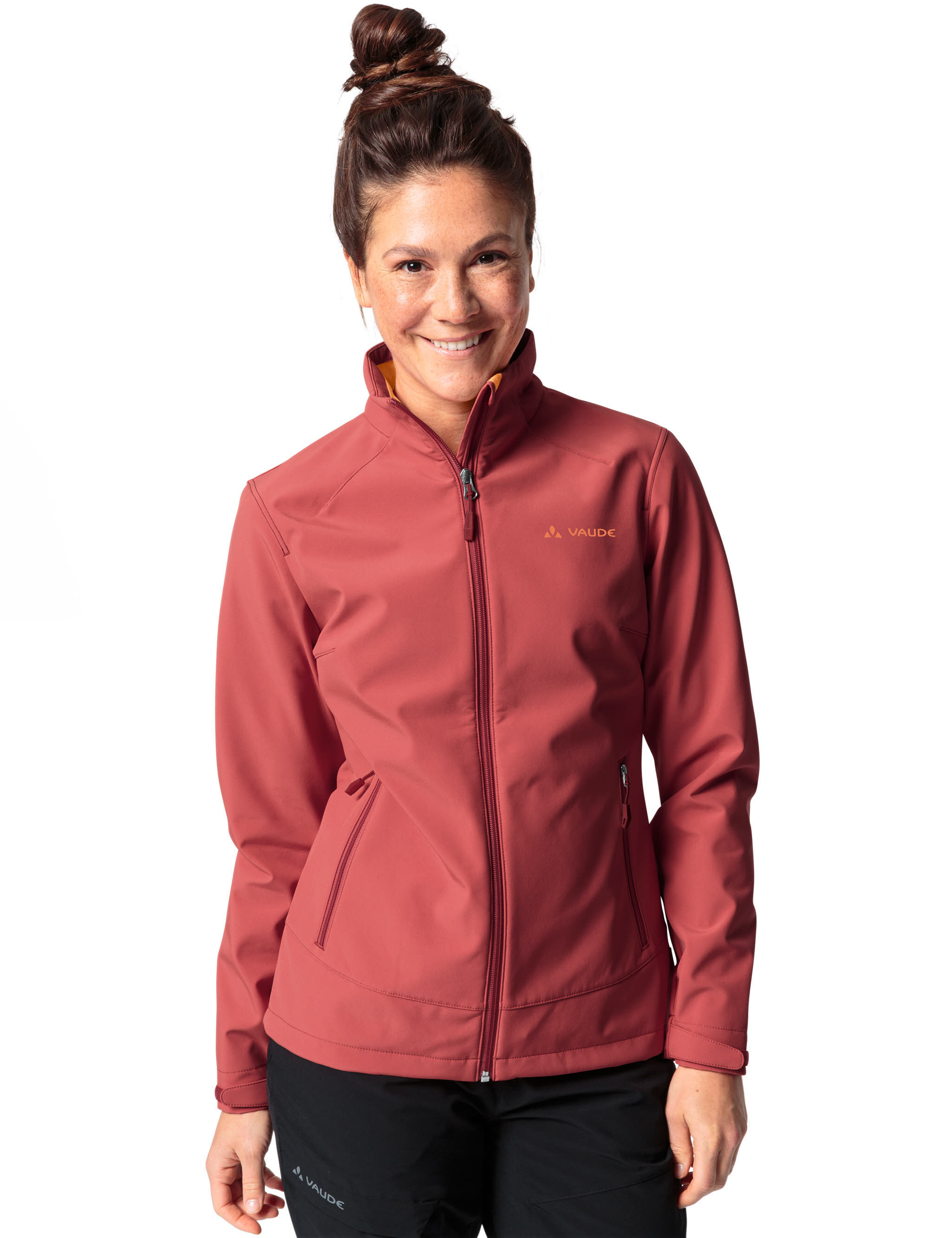 Vaude Cyclone VI Damen Softshelljacke rot