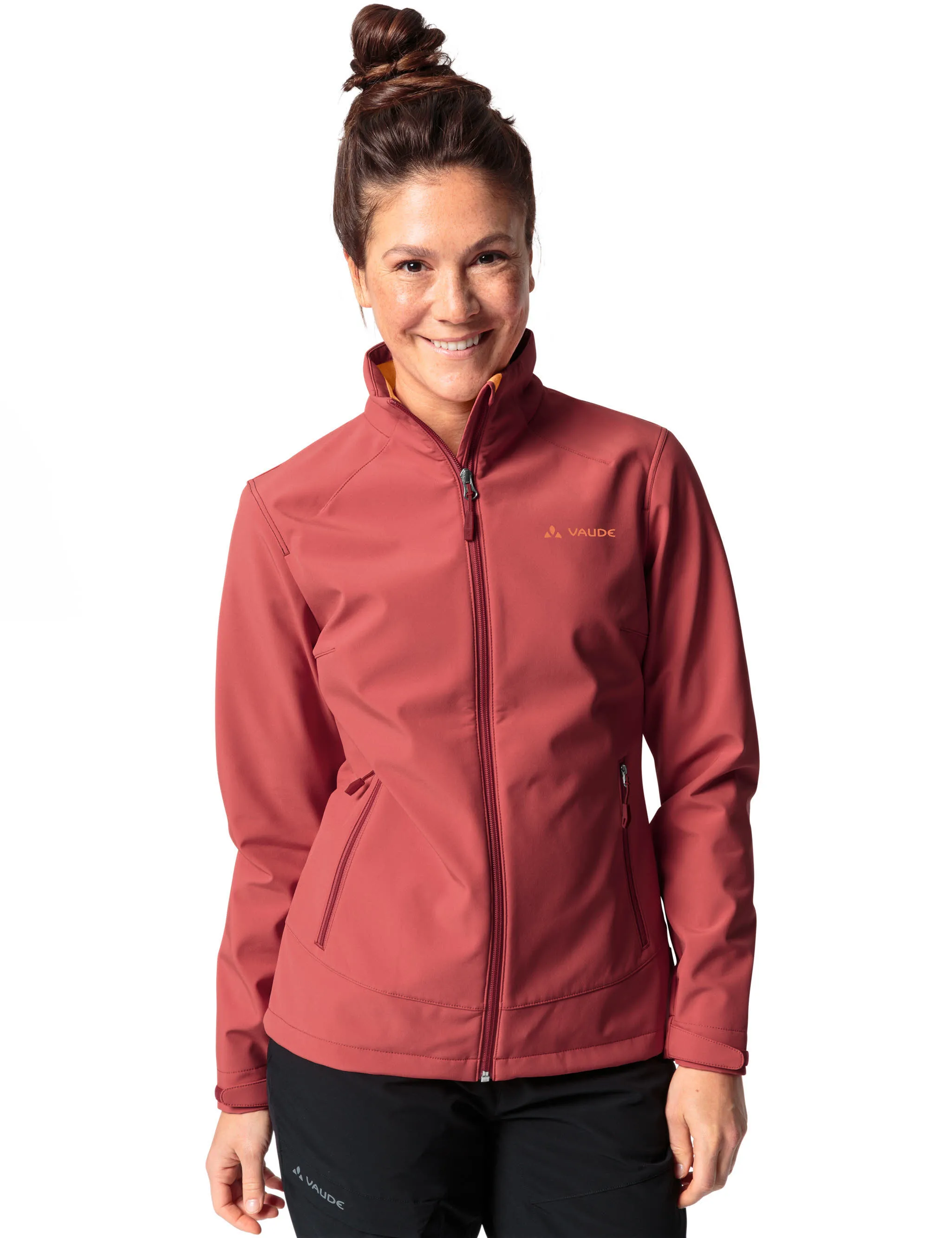 Vaude Cyclone VI Damen Softshelljacke rot