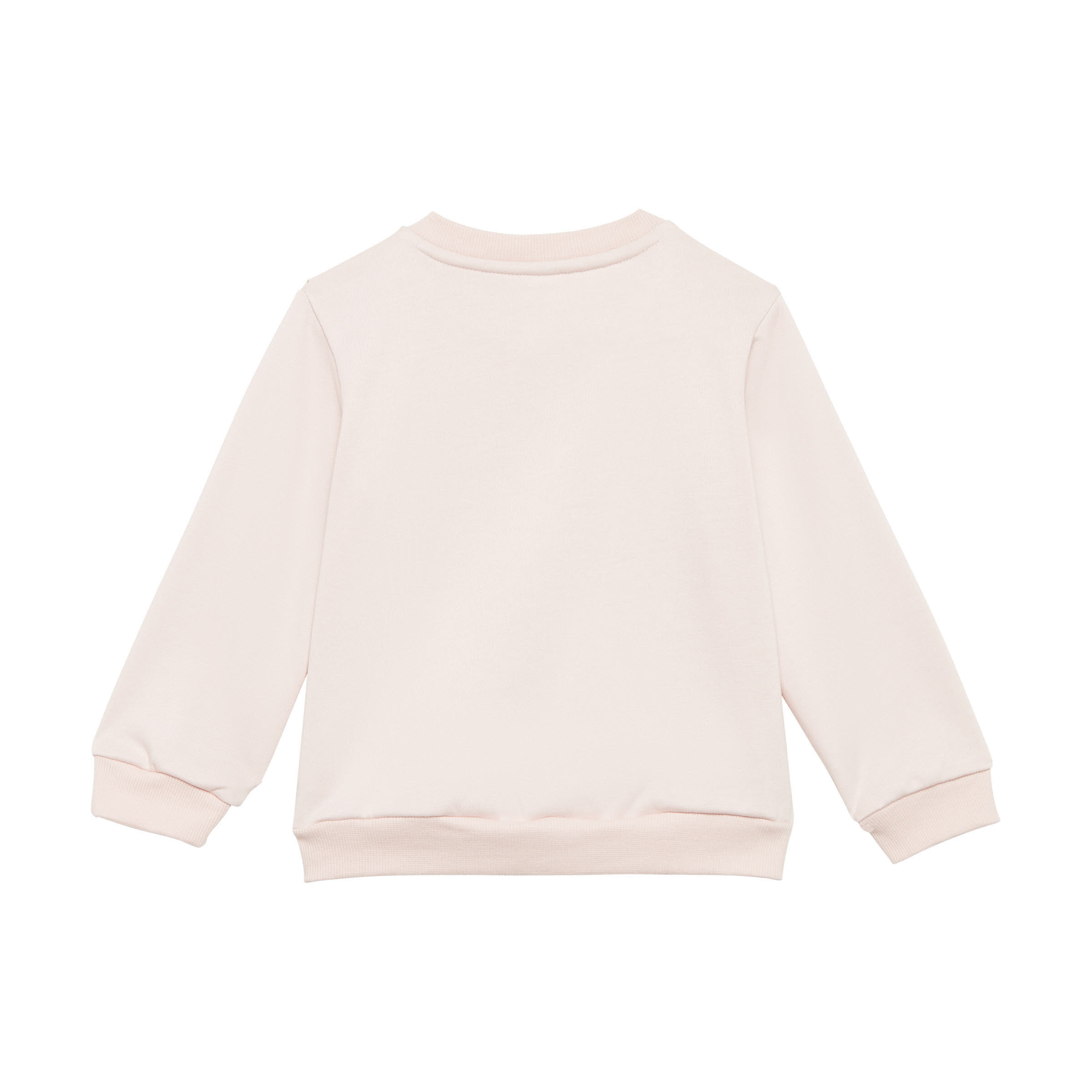 adidas Badge of Sport French Terry Jogginganzug Pullover Jogginghose Kinder rosa