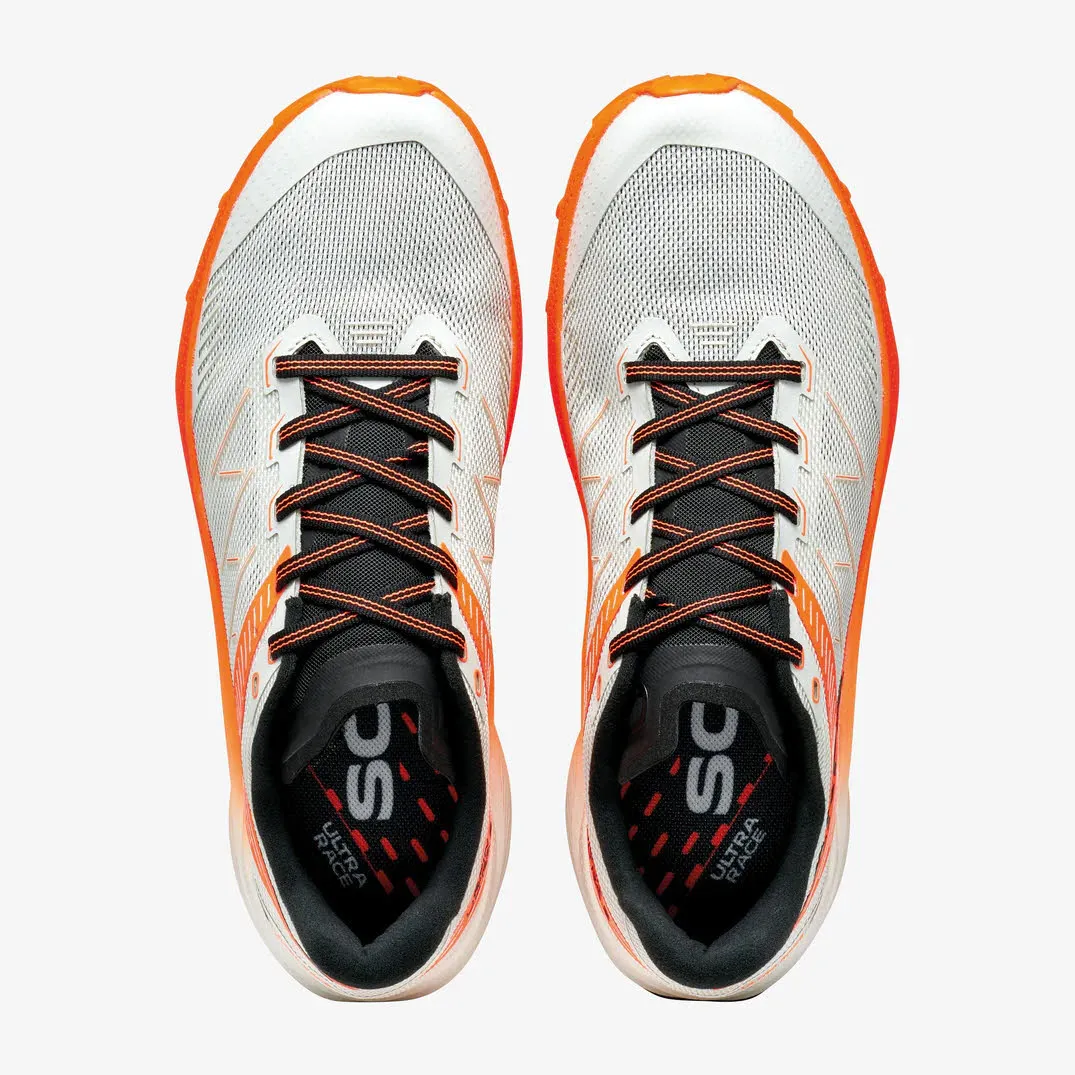 Scarpa Spin Ultra 2 Herren Trailrunning-Schuhe Joggingschuhe ice/orange fluo