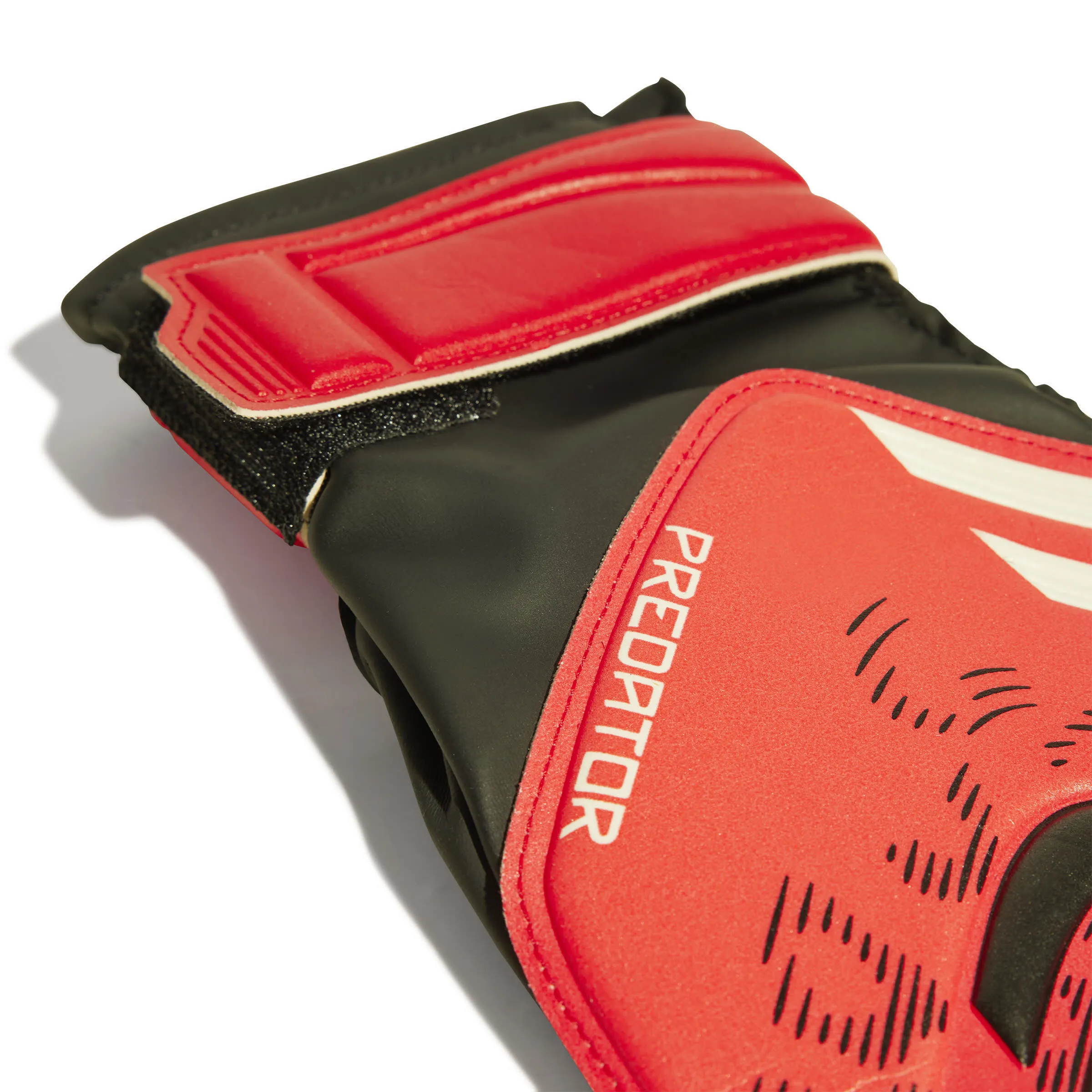 adidas PREDATOR PRO GLOVES Unisex Torwarthandschuhe rot/schwarz/weiß